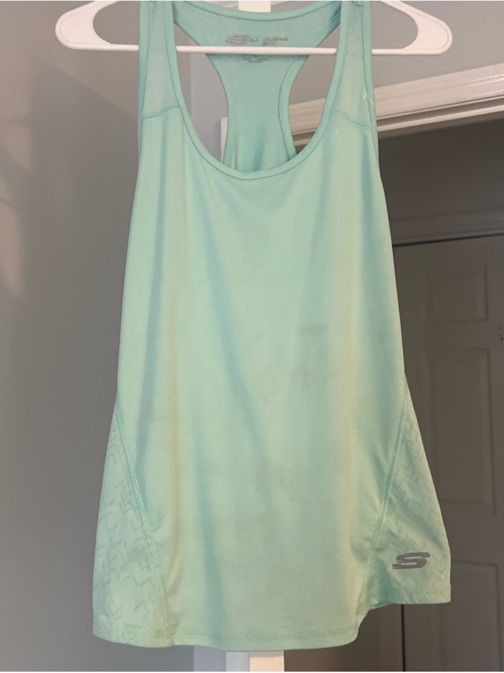 Skechers Light Mint Racerback Muscle Tank